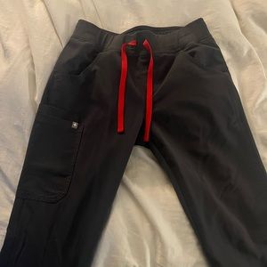 XS/tall charcoal figs bottoms